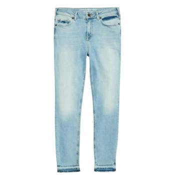 Image of Jack Wills Fernham Skinny Cropped Jeans - Light Indigo