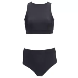 Image of Slazenger High Neck Bikini Womens - Black