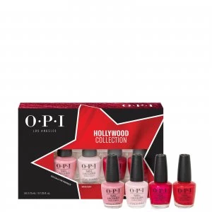 Image of OPI Hollywood Collection Nail Polish - Mini Gift Set 4 x 3.75ml