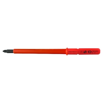 Image of CK Tools T4915PZ2 VDE / 1000V Screwdriver Blade Pozidriv PZ2 x 100mm