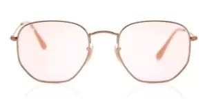 Image of Ray-Ban Sunglasses RB3548N Hexagonal Metal Flat Lenses 91310X