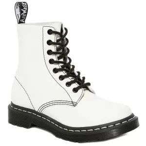 Image of Dr Martens 1460 Pascal 8 Eye Ankle Boot - White
