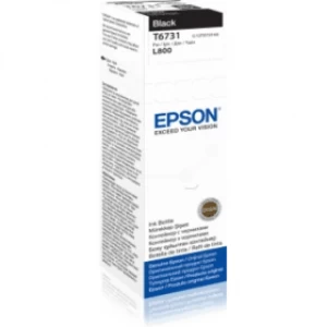Image of Epson T6731 Black Ink Bottle