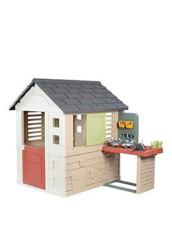 Image of Smoby Life Nature Playhouse and Workshop, Multi 7600810742