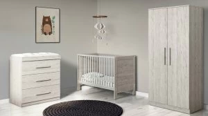 Image of Ickle Bubba Grantham Mini 3 Piece Furniture Set - Grey Oak
