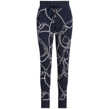 Image of Lauren by Ralph Lauren French Terry Joggers - Belt Print