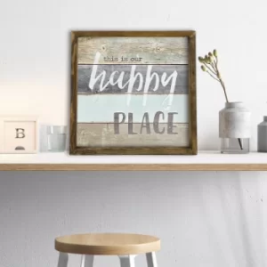 Image of MZM236 Multicolor Decorative Framed MDF Painting