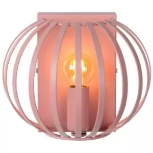 Image of Lucide MERLINA - Wall Light Children - 1xE14 - Pink