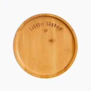 Image of Sass & Belle Little Sister Bamboo Plate