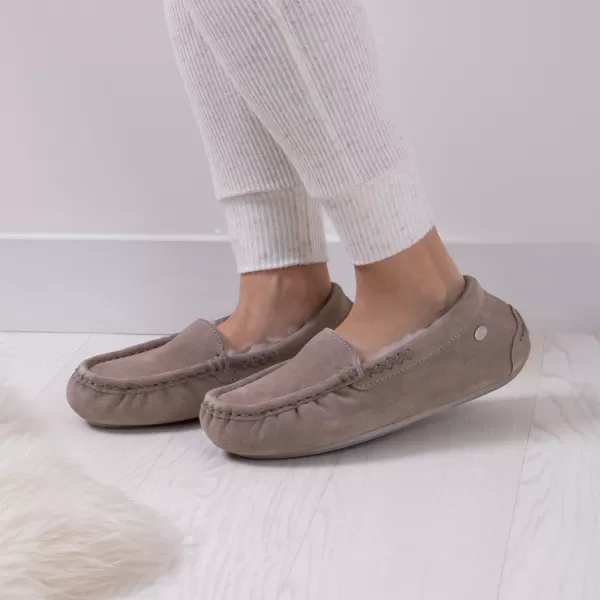 Image of Just Sheepskin Sophie Sheepskin Slippers Dove
