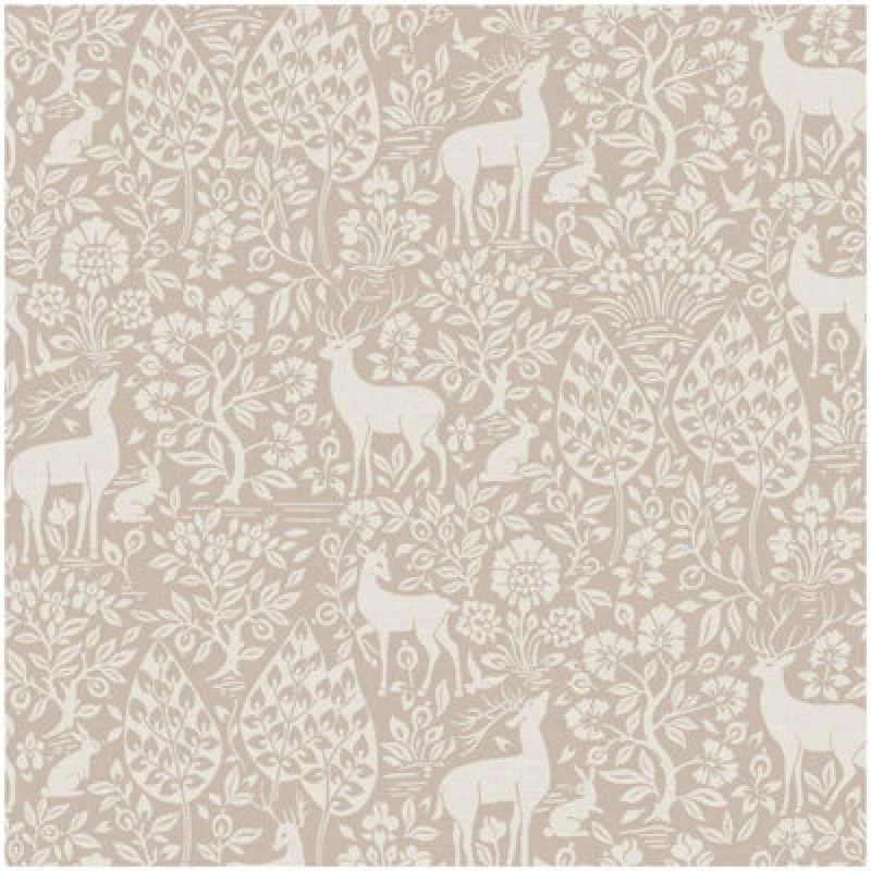 Image of Holden Decor Deer Woods Pink Wallpaper, Pink 14162