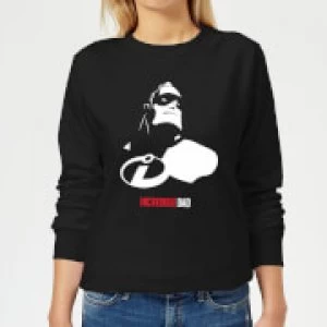 Image of The Incredibles 2 Incredible Dad Womens Sweatshirt - Black