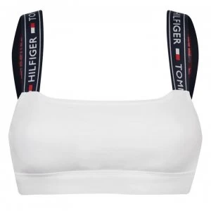Image of Tommy Bodywear Tape Strap Bralette - White
