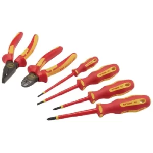 Image of Draper 94848 XP1000 VDE Screwdriver and Pliers Set (6 Piece)