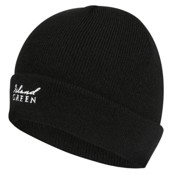 Image of Island Green Golf Beanie Hat - Black
