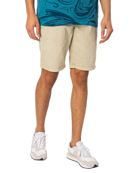 Image of Superdry Vintage International Chino Shorts Chateau Grey 32W