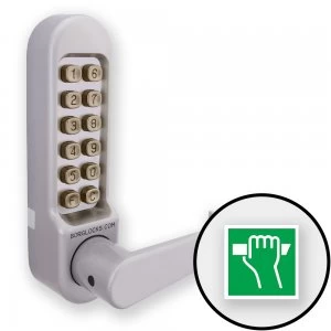 Image of Borg 5408 Combination Lock Flat Handle for use with Panic Hardware