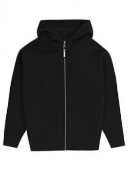Image of Money Boys Shadow Block Ape Zip Through Hoodie - Black