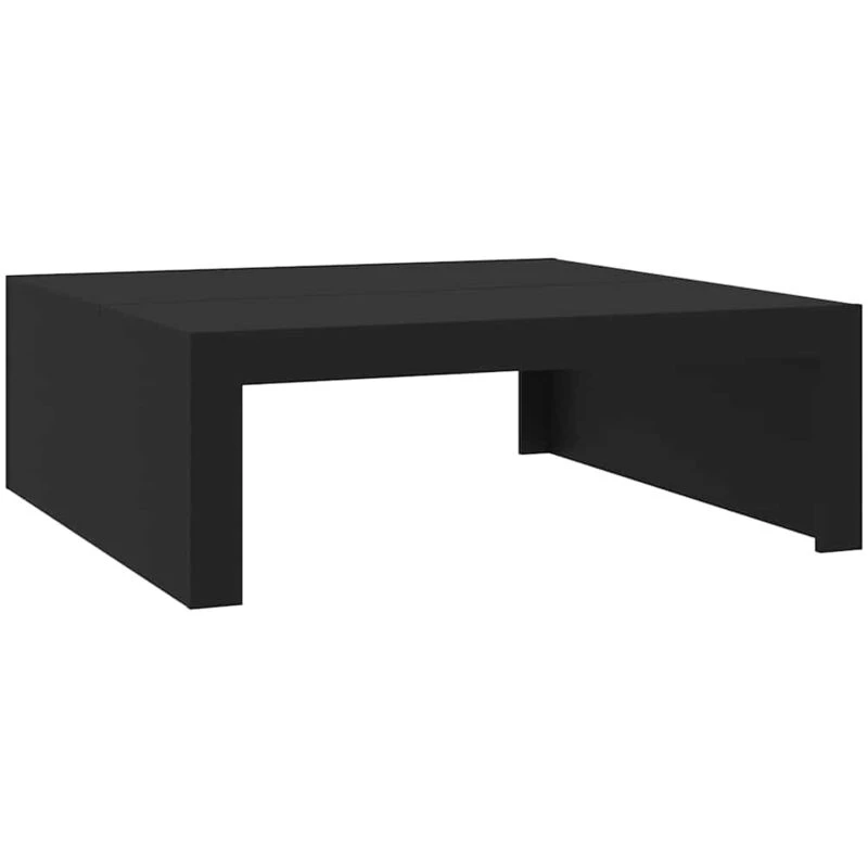 Image of VIDAXL Vidaxl - Coffee Table Black 100x100x35cm Engineered Wood 8720286611067