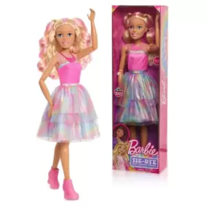 Image of JP Barbie Best Fashion Friend Princess Adventure 28" Doll Blonde For 3Y+