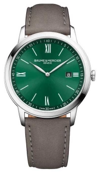 Image of Baume & Mercier Classima Quartz Green Dial M0A10607 Watch
