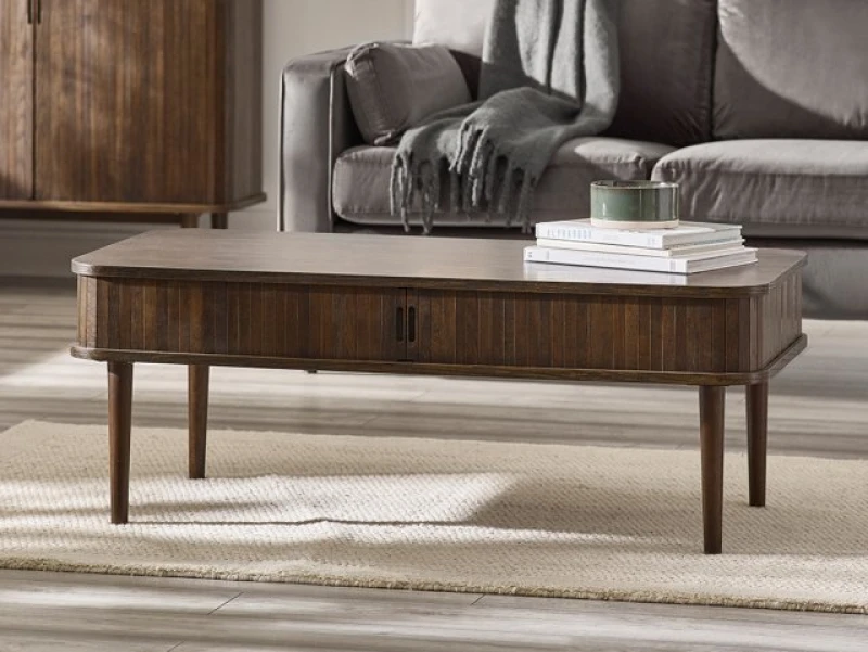 Image of Julian Bowen Arya Dark Oak Storage Coffee Table
