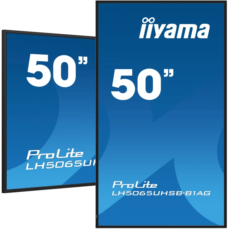 Image of iiyama LH5065UHSB-B1AG Signage Display Digital signage flat panel 125.