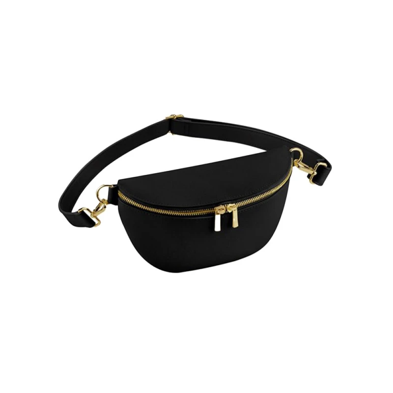 Image of Bagbase Boutique Waist Bag in Black Unisex One Size
