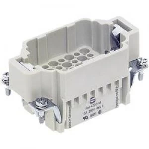 Image of Harting 09 16 042 3001 Han 42DD F c Industrial Plug Connector Han DD Series Inserts