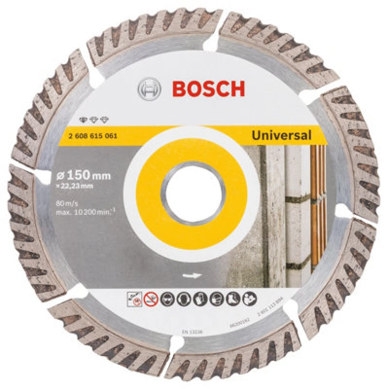 Image of Bosch Diamanttrennscheibe Standard for Universal 150 mm