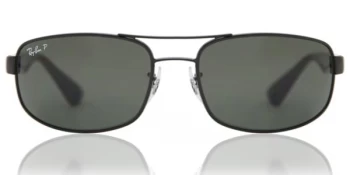 Image of Ray-Ban 3445 Sunglasses Black 002/58 Polariserade 61mm