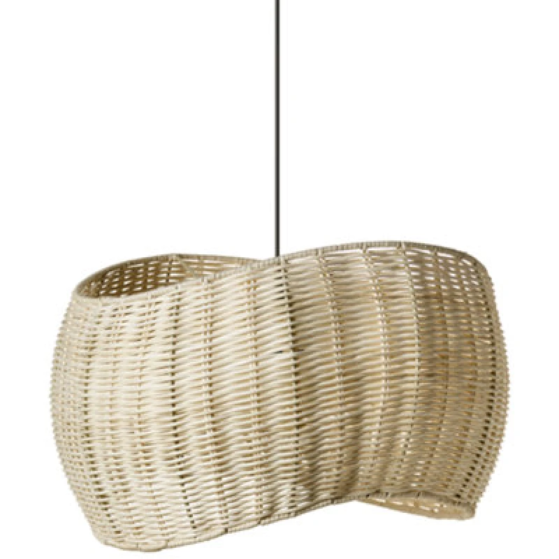 Image of Beliani Pendant Lamp Coamo Rattan Natural
