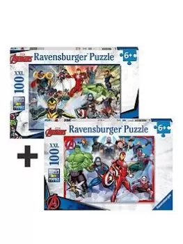 Image of Ravensburger Avengers Twin Pack 10808 100Pc 13261 100Pc