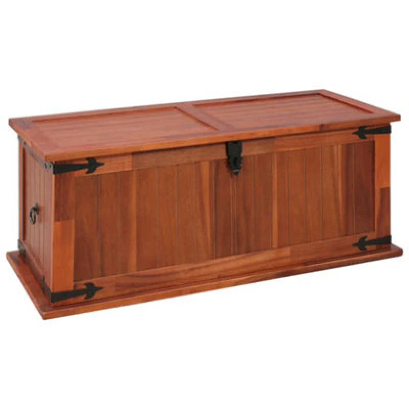 Image of VIDAXL Storage Chest 90x45x40cm Solid Acacia Wood Vidaxl 8718475710318