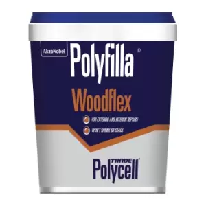 Image of Polycell Polyfilla Light Grey Wood Filler