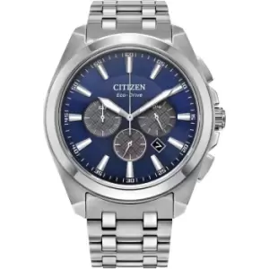 Image of Mens Citizen Eco-Drive Chronograph Chronograph Watch