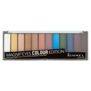 Image of Rimmel Magnif Eyes 12 Pan Eyeshadow Palette Bold
