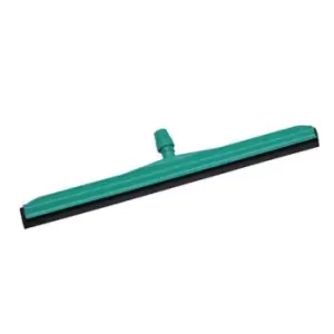 Image of Slingsby Green Plastic Floor Squeegee CM55 Black Rubber