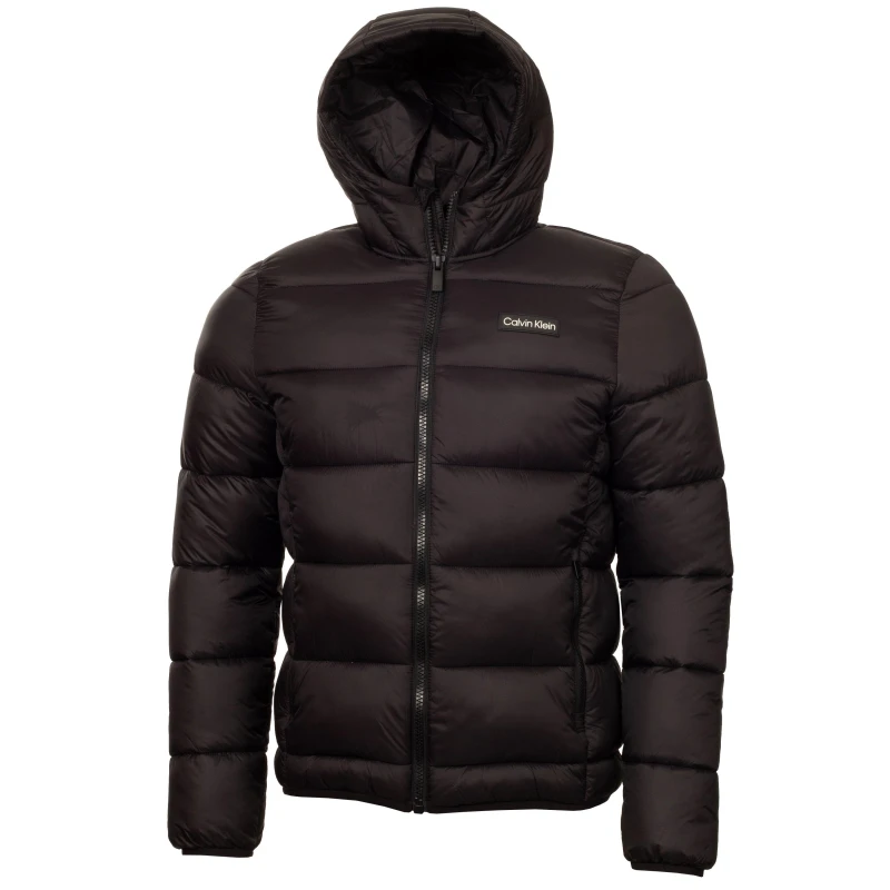 Image of Calvin Klein Golf Mens Lightweight Puffer Jacket Black male Small