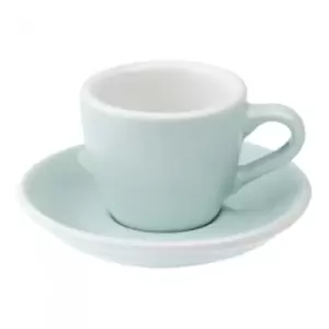 Image of Espresso cup with a saucer Loveramics Egg River Blue, 80 ml