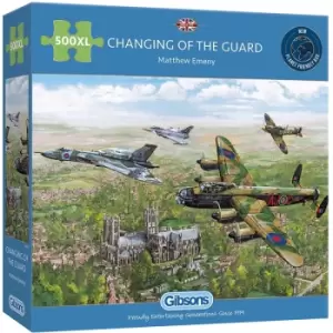 Image of Changing of the Guard Jigsaw Puzzle - 500 Extra Large Pieces