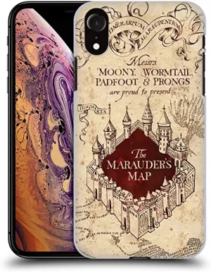 Image of Harry Potter Phonecases Marauders Map Phone Case for iPhone and Android - iPhone X - Snap Case - Gloss