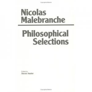 Image of Malebranche Philosophical Selections by Nicolas Malebranche Paperback