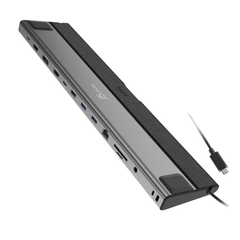 Image of j5 create j5create USB4 Triple 4K Display Docking Station (JCD554) JCD554-N
