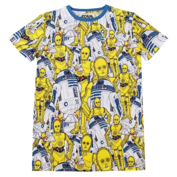 Image of Cakeworthy Star Wars Droid AOP T-Shirt - S