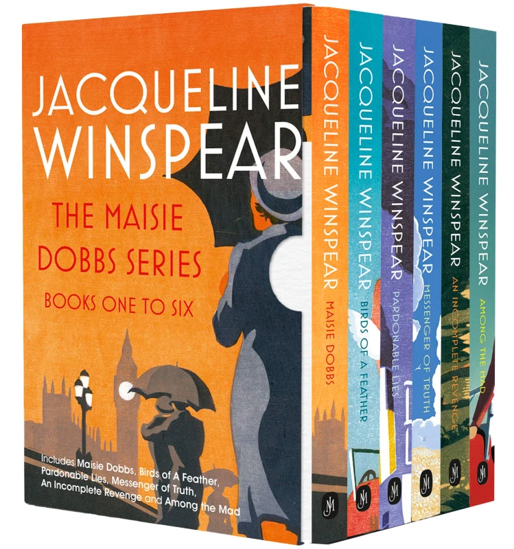 Image of Maisie Dobbs Mystery Series Books 1 - 6 Collection Box Set by Jacqueline Winspear Jacqueline Winspear Books
