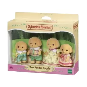 Image of Sylvanian Families Toy Poodle Family