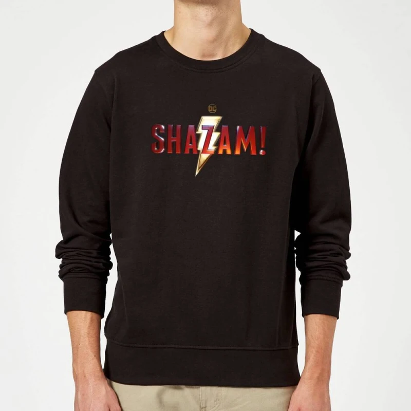 Image of Shazam Logo Sweatshirt - Black - L