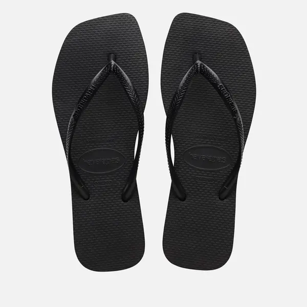 Image of Havaianas Slim Square Rubber Flip Flops - UK 5