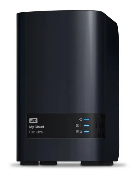 Image of Western Digital My Cloud EX2 Ultra NAS Desktop Ethernet LAN Black Armada 385 WDBVBZ0060JCH-EESN